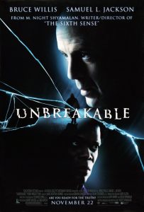 Plakat von "Unbreakable - Unzerbrechlich"