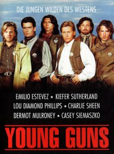 Plakat von "Young Guns - Sie fürchten weder Tod noch Teufel"