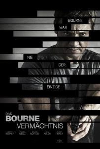 Plakat von "Das Bourne Vermächtnis"